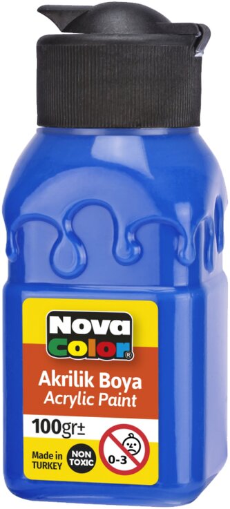barva akrylová 100g modrá NC-2012