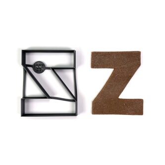 Písmeno Z (10cm) vykrajovátko/formička Písmeno Z (10cm) vykrajovátko/formička