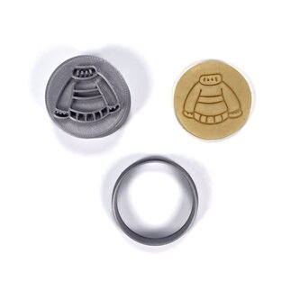 Svetr razítko s vykrajovátkem