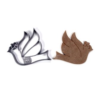 Svatební holubice vykrajovátko/formička