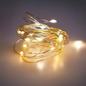 Lampki led na druciku (20 lampek)