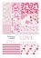 Blok A4/15 z motywami Love 80g HAPPY COLOR