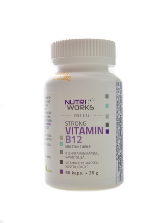 NutriWorks - Strong Vitamin B12 90 kapslí