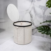 Kosz | DAVEY | do przechowywania z pokrywą | 38x38x37 cm | 734519