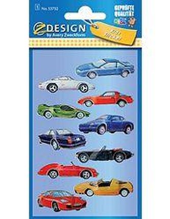 Naklejki folia 3D - Wyścigówki