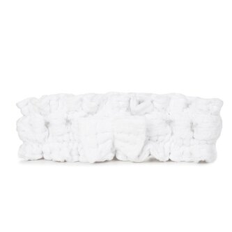 Opaska VAFFEL biała 10x23 cm
