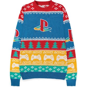 Vánoční svetr PlayStation - Logo S