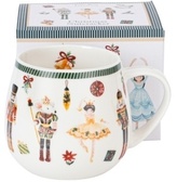 Porcelánový hrnek v dárkové krabičce Christmas Nutcracker 430 ml