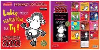 Kalendarz 2026 ścienny Classic Sheepworld szczery