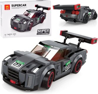 JOKOMISIADA Stavebnice Sportovní auto 166 dílků