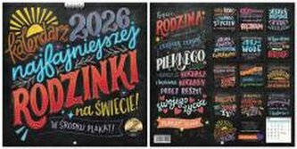 Kalendarz 2026 ścienny Classic Tablica rodzinki