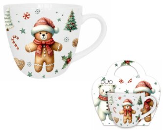 Porcelánový hrnek v dárkovém balení Christmas Cuties