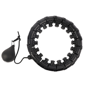 Hula hoop Trizand 25208 se závažím černý