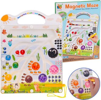 JOKOMISIADA Magnetická třídicí deska s kuličkami