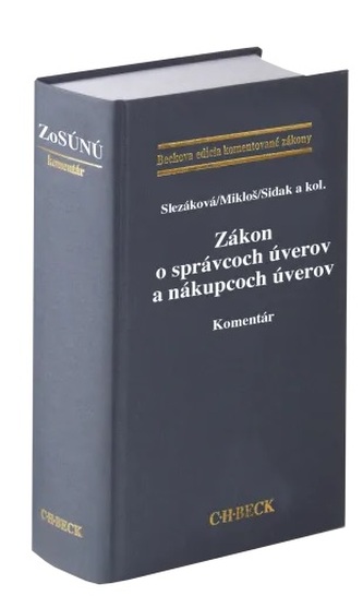 Zákon o správcoch úverov a nákupcoch úverov. Komentár