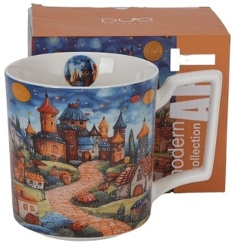 Porcelánový hrnek Modern Sleepy Kingdom velký