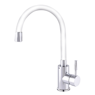 Dřezová baterie, SUS-011 CHROME REFL.WHITE, bílá | SUS-011 CHROME REFL.WHITE Dřezová baterie, SUS-011 CHROME REFL.WHITE, bílá | SUS-011 CHROME REFL.WHITE