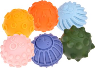 JOKOMISIADA Senzorické měkké míčky 6ks