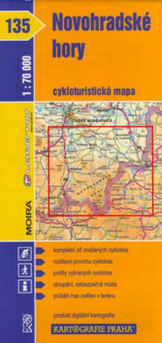 Novohradské hory 1 : 70 000