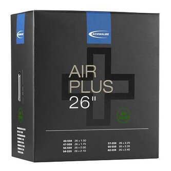 duše SHWALBE AV13AP AIR PLUS 26"x1.50-2.50 (40/62-559) AV/40mm