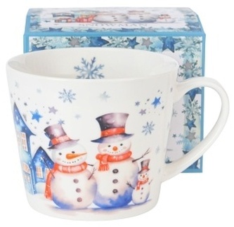 Porcelánový hrnek v dárkové krabičce Snowman 600 ml Porcelánový hrnek v dárkové krabičce Snowman 600 ml