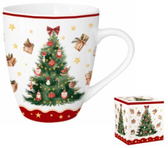 Porcelánový hrnek XXL Christmas Tree 3