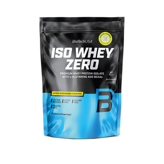 BioTech Iso Whey Zero 454 g lemon-chessecake (citronový cheesecake)