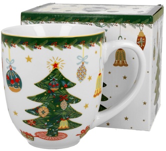 Porcelánový hrnek XXL Around Christmas Tree