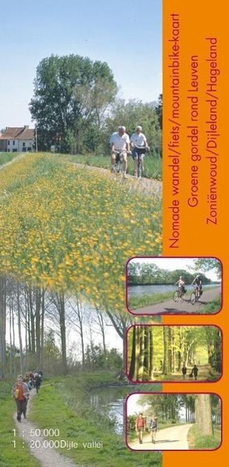 Grünes Band rund Leuven / Löwen  1 : 50 000