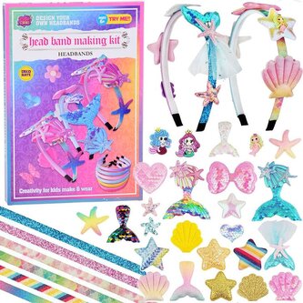 JOKOMISIADA Sada na výrobu čelenek - Mořská víla