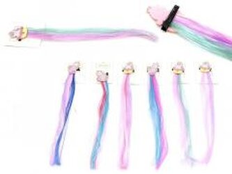 Kosmyki doczepiane do włosów ze spinkami