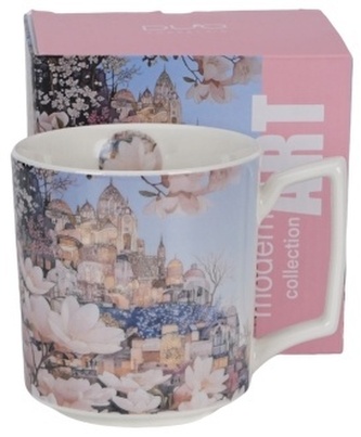 Porcelánový hrnek Modern City Of Magnolias velký