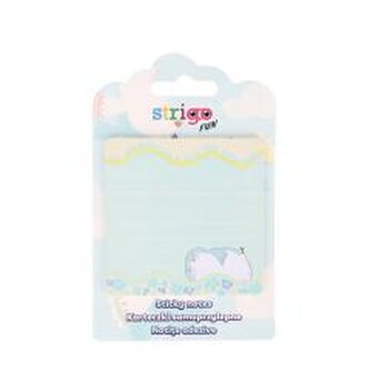 Karteczki samoprzylepne 73x73mm 20K niebieskie