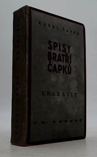 Spisy bratří čapků Krakatit