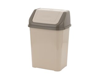 PLASTOVÝ ODPADKOVÝ KOŠ CLASSIC 35L S VÍKEM BÉŽOVÝ