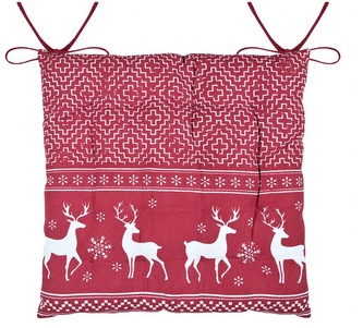 Podsedák na židli ARBIN červená 40x40x4 cm France