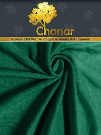 Prostěradlo Jersey Standard 160x200 cm tmavě zelená