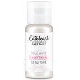 Metalická barva tekutá 15ml Pearl White - Sweet Sticks