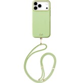 UNIQ Coehl Mirelle MagSafe kryt s poutkem iPhone 17 Pro Max Lint Green