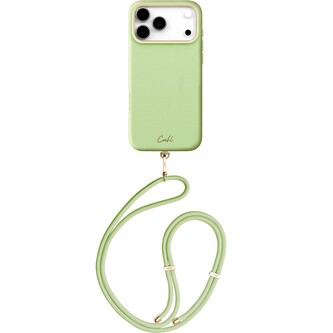 UNIQ Coehl Mirelle MagSafe kryt s poutkem iPhone 17 Pro Max Lint Green UNIQ Coehl Mirelle MagSafe kryt s poutkem iPhone 17 Pro Max Lint Green