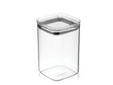 PLASTOVÁ NÁDOBA NA UCHOVÁVÁNÍ POTRAVIN ČTVERECOVÁ CRYSTAL 1,4L