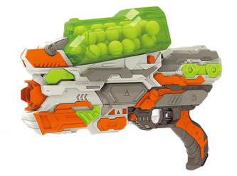 Pistole Bullet Storm s pěnovými míčky 35,4 cm