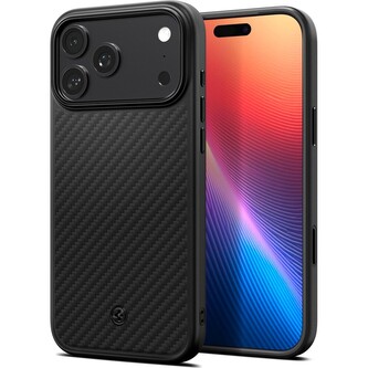 Spigen Enzo Aramid T kryt iPhone 17 Pro Max black