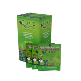 Puro Fairtrade čaj porcovaný jablko skořice 25x2g