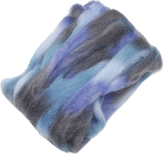 Ovčí vlna určená k filcování, mokrému či suchému plstění.