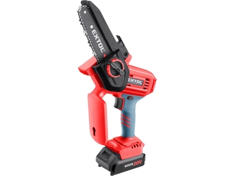 EXTOL PREMIUM pila řetězová aku jednoruční SHARE20V, 12cm, 20V Li-ion, 2Ah