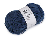 Pletací příze Abby 100 g - 1 ks - 10 modrá jeans