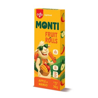 MONTI ovocná trubička jablko & mango váha 30g