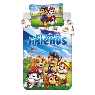 Jerry Fabrics Povlečení do postýlky Paw Patrol 553 baby 100x135, 40x60 cm Jerry Fabrics Povlečení do postýlky Paw Patrol 553 baby 100x135, 40x60 cm
