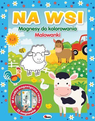 Magnesy do kolorowania. Na wsi Magnesy do kolorowania. Na wsi